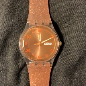 Swatch Watch “Pink GLISTAR”